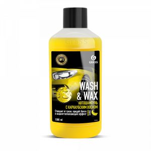 wash wax shampoo